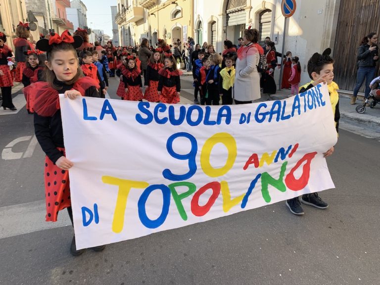 Carnevale a Galatone: Topolino sfila con le scuole!